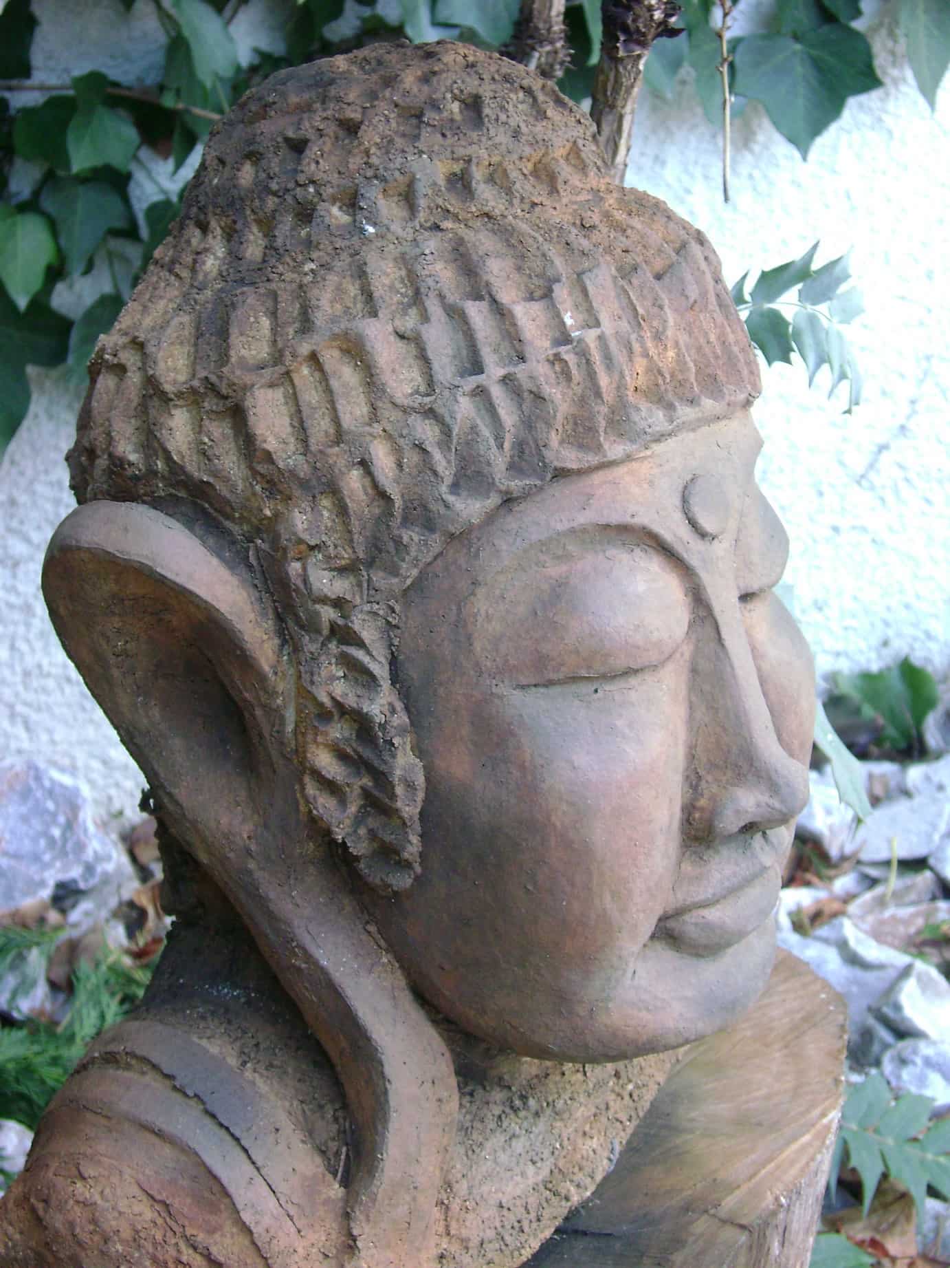 BOUDDHA - Sculpture Elisabeth Gary 