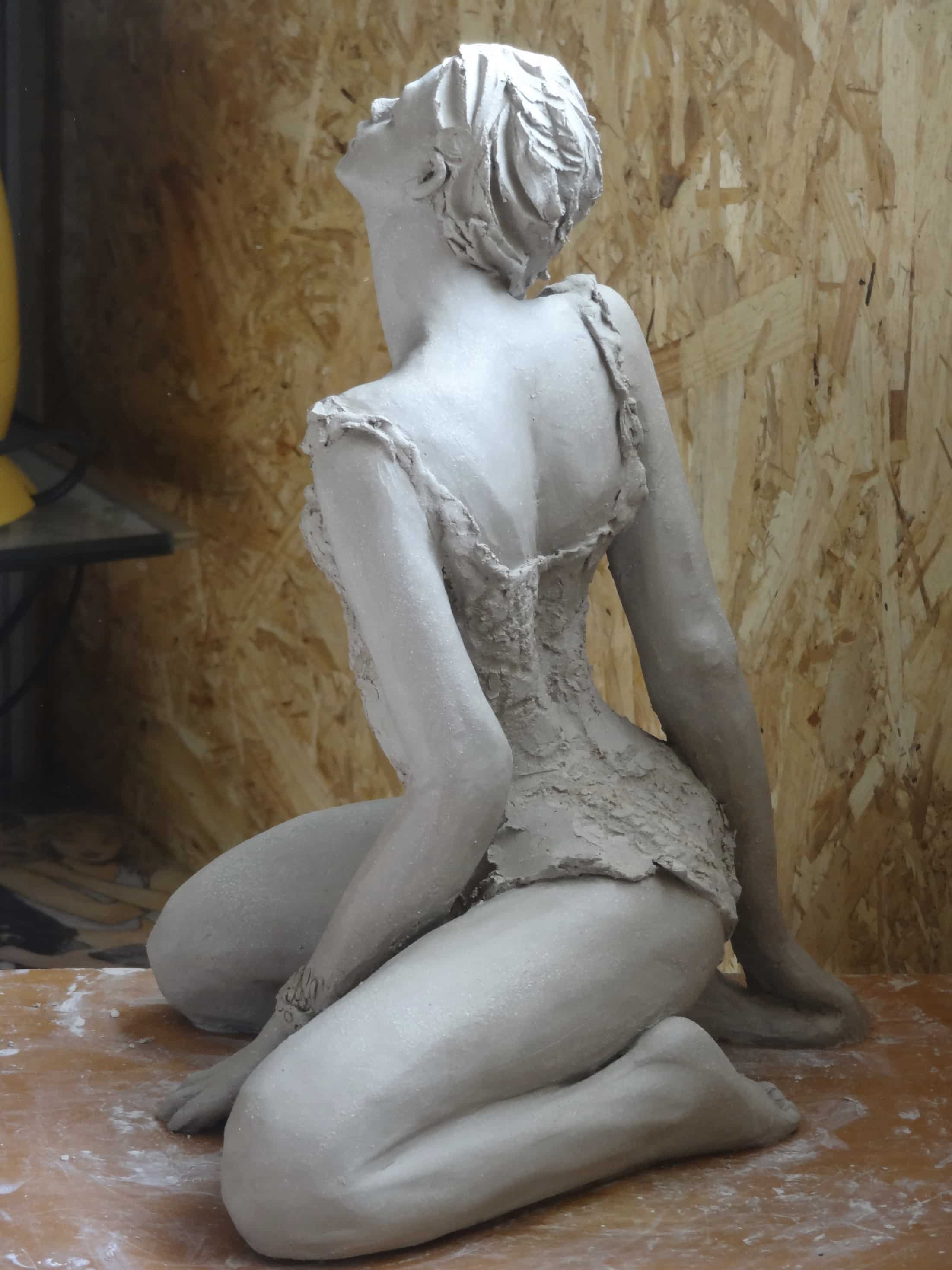 EPHEMERE - Sculpture femme vers Rocamadour