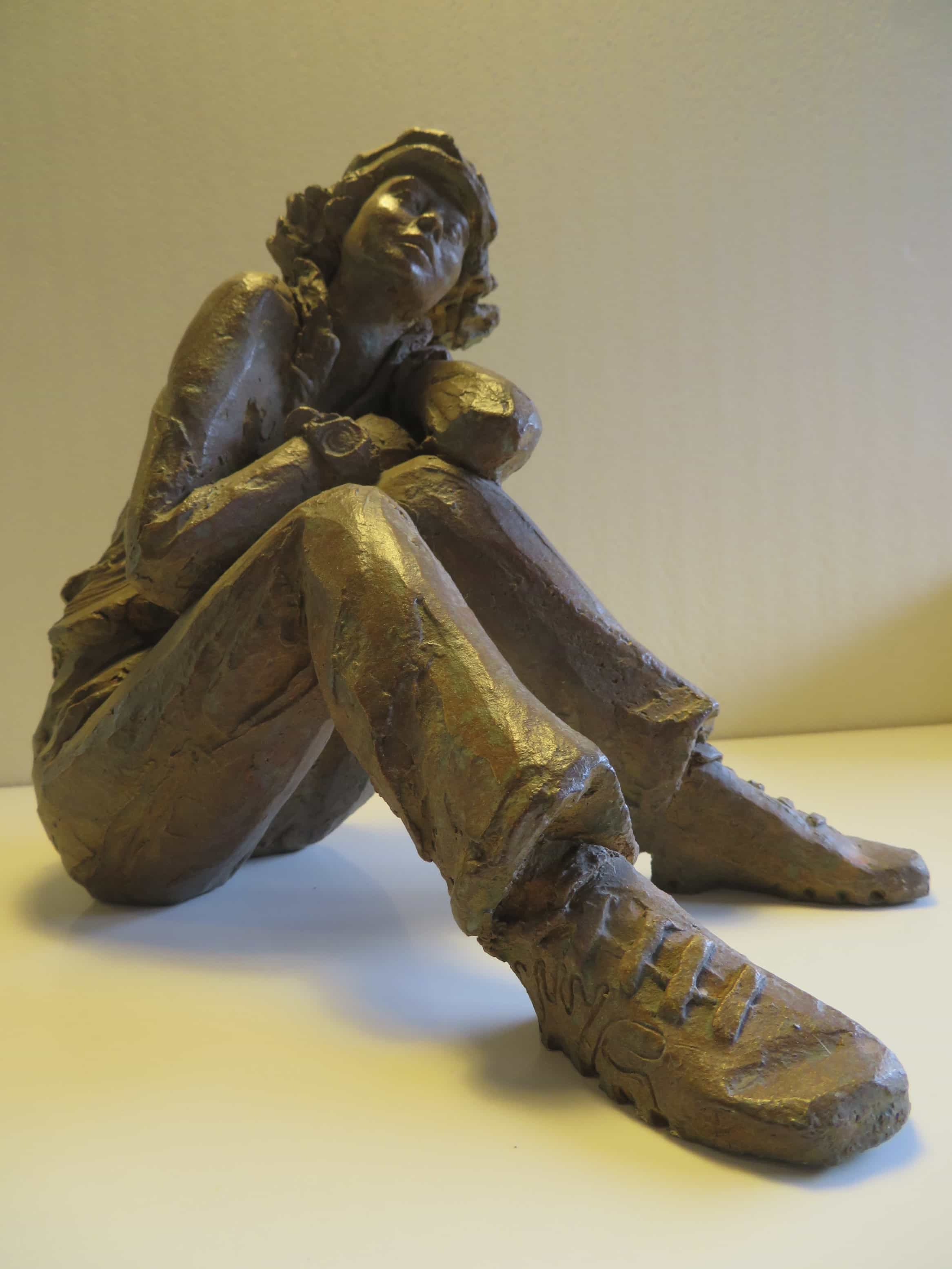 GAVROCHE - Sculpture femme vers Rocamadour