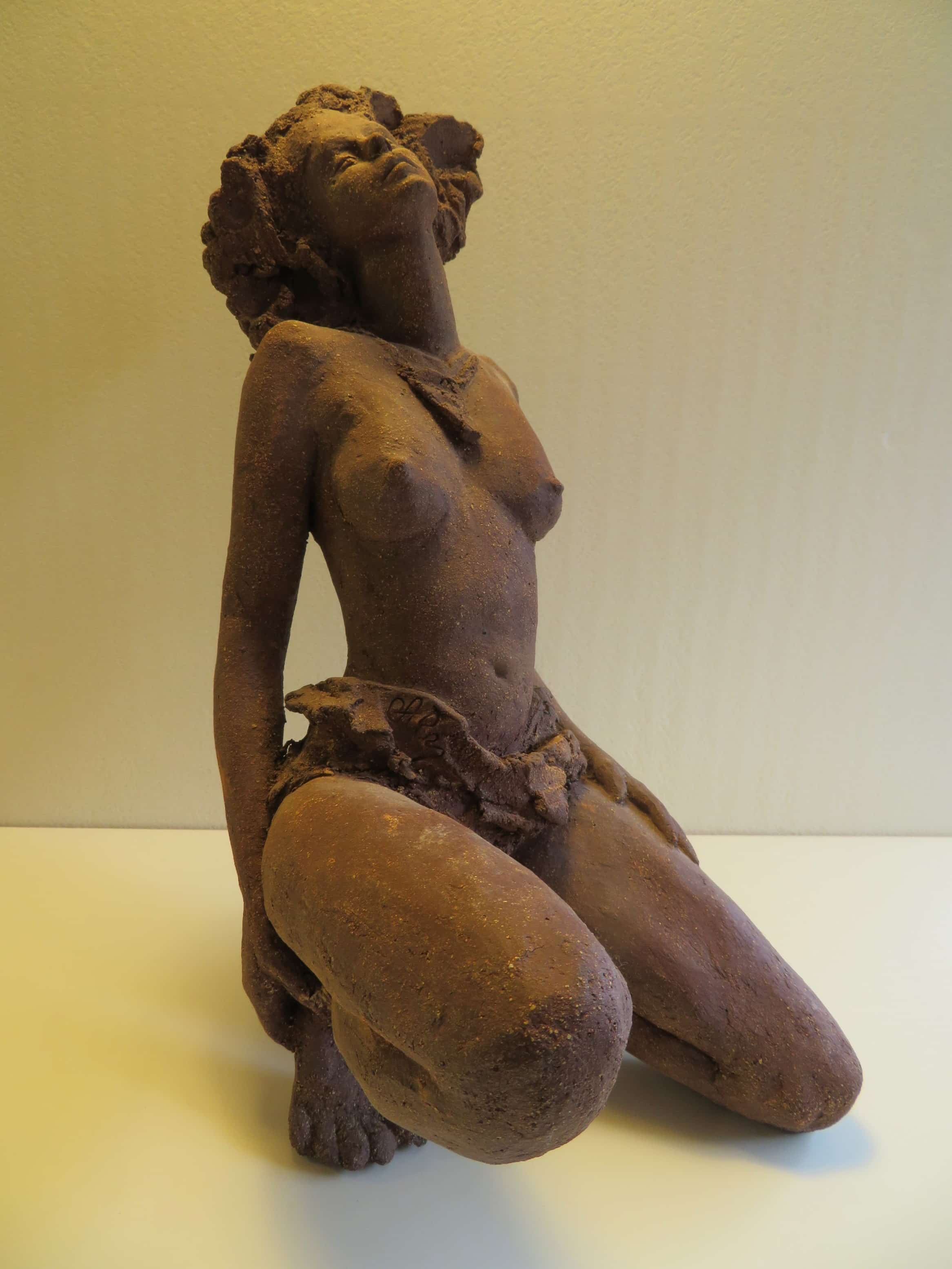 Sculpture femme vers Rocamadour