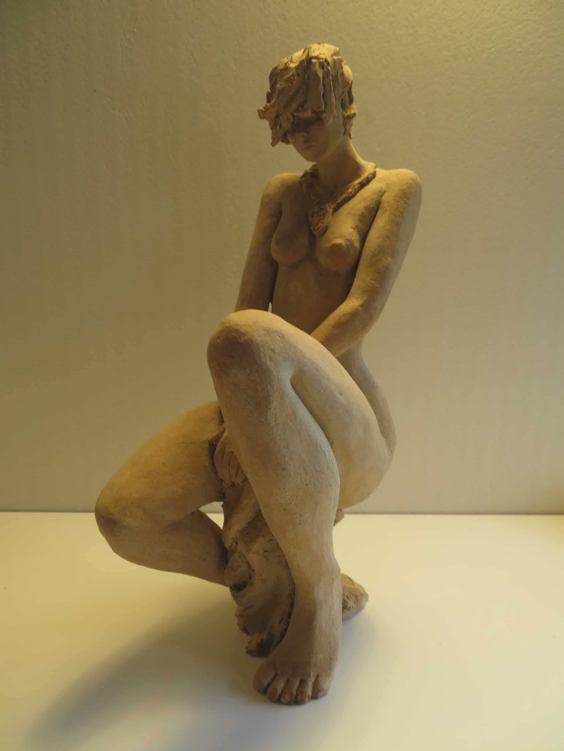 GRAY - Sculpture femme vers Rocamadour